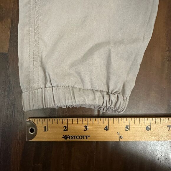 BELLA DAHL Tencel Lyocell Drawstring Tapered Pants in Taupe - Picture 12 of 12